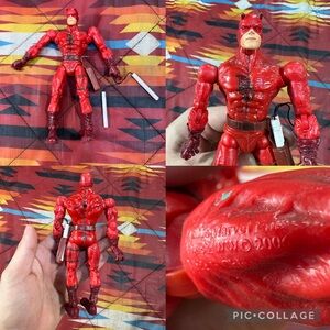 Daredevil Face Off Marvel Legends Series Daredevil Toy Biz Figure 2006 6.5”